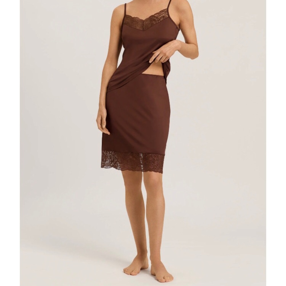 Hanro Navy Lace Half Slip SOLD!